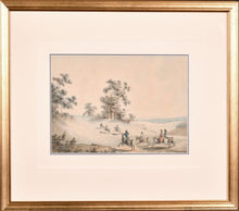 Load image into Gallery viewer, Late 18th.Century Riders Watercolour Drawing
