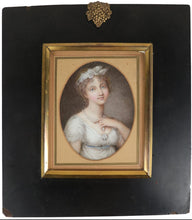 Load image into Gallery viewer, Pierre Noël Violet Portrait Miniature
