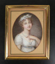 Load image into Gallery viewer, Pierre Noël Violet Portrait Miniature
