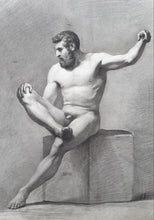 Load image into Gallery viewer, Italian School Early 19th.Century Academic Nude Study
