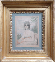 Load image into Gallery viewer, Samuel Shelley Watercolour Portrait Of Elizabeth Robertson
