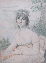 Load image into Gallery viewer, Samuel Shelley Watercolour Portrait Of Elizabeth Robertson
