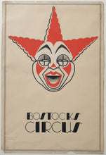 Load image into Gallery viewer, AE Halliwell Gouache Poster Design For Bostocks Circus Circa.1930
