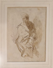 Load image into Gallery viewer, 17th.Century Dutch School Pen And Ink Study
