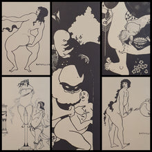 Load image into Gallery viewer, Aubrey Beardsley Five Supressed Designs
