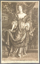 Load image into Gallery viewer, Mary Of Modena Mezzotint Engraving Circa.1685

