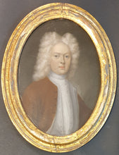 Load image into Gallery viewer, Small George II Period Portrait Of A Gentleman
