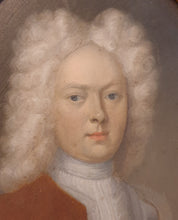Load image into Gallery viewer, Small George II Period Portrait Of A Gentleman
