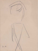 Load image into Gallery viewer, Dame Laura Knight Pencil Sketch Of A Dancer
