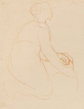 Load image into Gallery viewer, 17th.Century Venetian School Red Chalk Drawing
