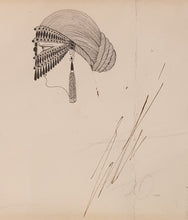 Load image into Gallery viewer, Romain De Tirtoff Erté Pen And Ink Design Circa.1930
