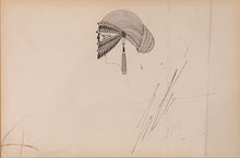 Load image into Gallery viewer, Romain De Tirtoff Erté Pen And Ink Design Circa.1930
