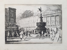 Load image into Gallery viewer, Terence Lambert Piccadilly Circus Etching 1924
