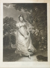 Load image into Gallery viewer, Miss Foote As Maria Darlington Mezzotint 1824
