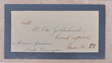Load image into Gallery viewer, Jenny Lind The Swedish Nightingale 1847
