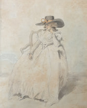Load image into Gallery viewer, John Raphael Smith R.A. 1752-1818 Watercolour

