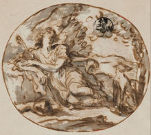 Load image into Gallery viewer, Endymion Florentine School 17th.Century Pen And Ink Drawing
