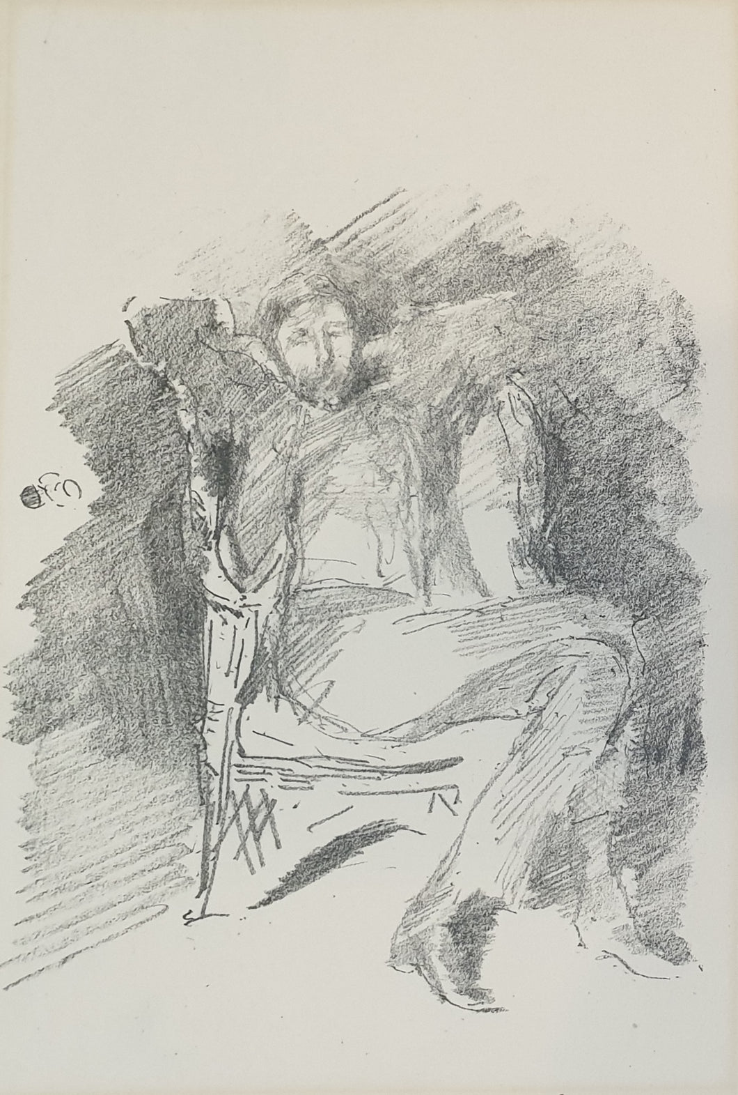 Firelight: Joseph Pennell No.1 Lithograph After J McNeill Whistler 1896