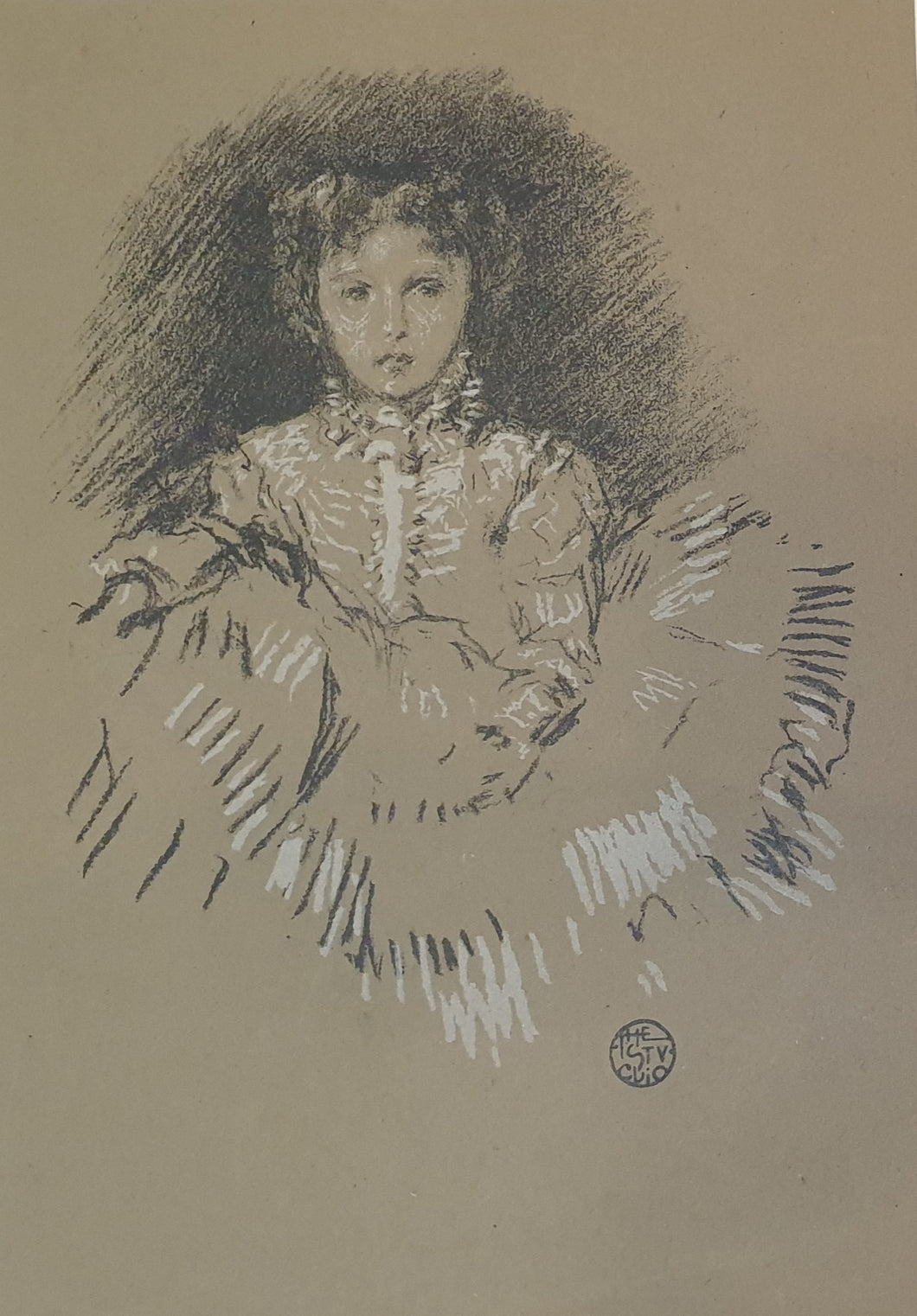 Baby Leyland Lithograph After J McNeill Whistler 1903