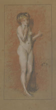 Load image into Gallery viewer, Small Nude Lithograph After J McNeill Whistler
