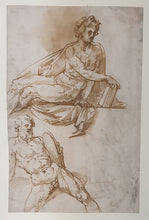 Load image into Gallery viewer, Florentine School 16th.Century Pen And Ink Figure Studies
