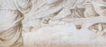 Load image into Gallery viewer, Roman School 17th.Century Pen Ink And Wash Drawing Juno
