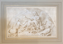 Load image into Gallery viewer, Roman School 17th.Century Pen Ink And Wash Drawing Juno
