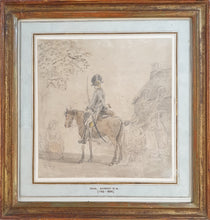 Load image into Gallery viewer, Paul Sandby R.A. Watercolour Study Of A Cavalryman
