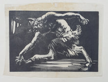 Load image into Gallery viewer, Frederick Carter Woodcut Circa.1920
