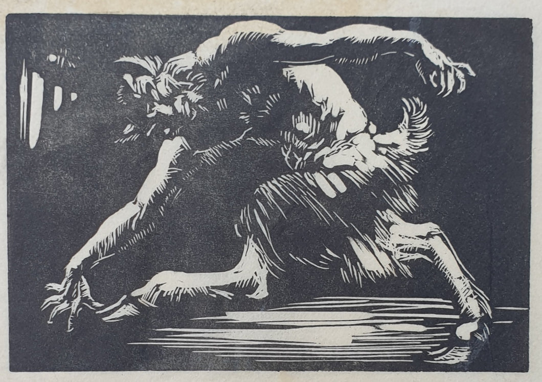 Frederick Carter Woodcut Circa.1920 – Patrick Boyd-Carpenter