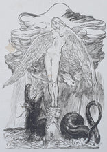 Load image into Gallery viewer, Frederick Carter Woodcut Circa.1920
