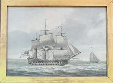 Load image into Gallery viewer, William Anderson Maritime Watercolour HMS Vanguard
