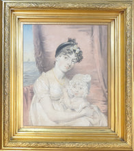 Load image into Gallery viewer, John Downman A.R.A. Portrait Of Sarah King And Her Daughter 1805
