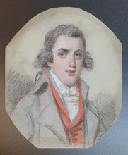 Load image into Gallery viewer, John Raphael Smith Portrait Drawing Circa.1790
