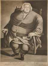 Load image into Gallery viewer, The Fat Man Of Maldon Mezzotint Engraving Circa.1751
