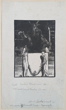 Load image into Gallery viewer, Frederick Carter Woodcut Circa.1920

