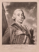 Load image into Gallery viewer, The Honourable Robert Monckton Governor Of New York Mezzotint Engraving Circa.1765
