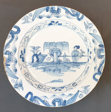 Load image into Gallery viewer, 18th.Century Delftware Blue And White Charger Circa.1740
