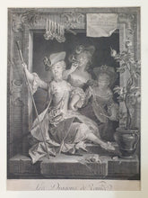 Load image into Gallery viewer, Les Dragons De Venus After François Eisen 1760
