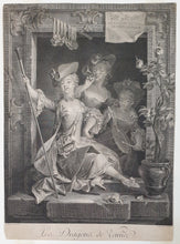 Load image into Gallery viewer, Les Dragons De Venus After François Eisen 1760
