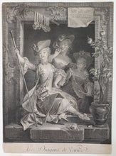 Load image into Gallery viewer, Les Dragons De Venus After François Eisen 1760
