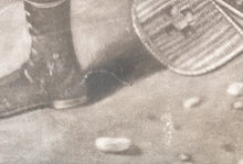 Load image into Gallery viewer, Mezzotint Portrait Of James Sayer Fishing By Richard Houston After Johan Joseph Zoffany 1772
