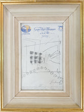 Load image into Gallery viewer, Emilio Scanavino Italian Abstract Expressionist Pencil Drawing 1961
