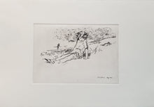 Load image into Gallery viewer, Charles Robinson Sykes Etching Josephine 1913
