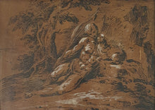 Load image into Gallery viewer, Vittorio Bigari 18th.Century Bolognese School Pen And Ink Drawing St.John
