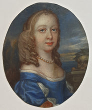 Load image into Gallery viewer, 17th.Century English Portrait Miniature Vanitas Circa.1660
