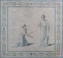 Load image into Gallery viewer, Large Late 18th.Century Italian Neoclassical Watercolour Design
