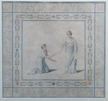 Load image into Gallery viewer, Large Late 18th.Century Italian Neoclassical Watercolour Design
