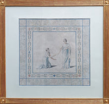 Load image into Gallery viewer, Large Late 18th.Century Italian Neoclassical Watercolour Design
