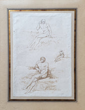 Load image into Gallery viewer, John Deare Pen And Ink Figure Studies Circa.1777
